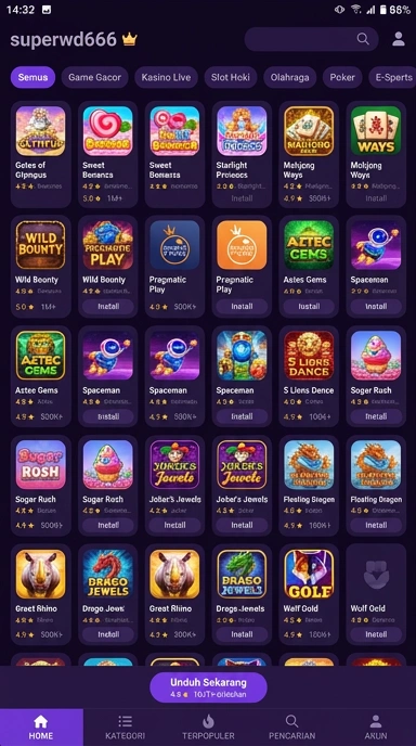 Aplikasi Populer & Kanal Uji di superwd666 — Temukan Pilihan Terbaik!