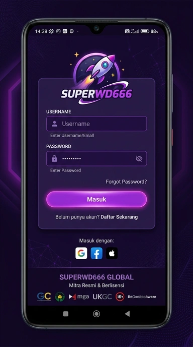 Masuk Akun superwd666 untuk Pengguna Android
